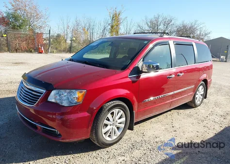 2016 Chrysler Town & Country Limited Platinum z USA, uszkodzony, nr VIN 2C4RC1GG7GR120515